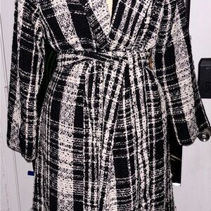 Shinestar Monochrome Tweed Jacket